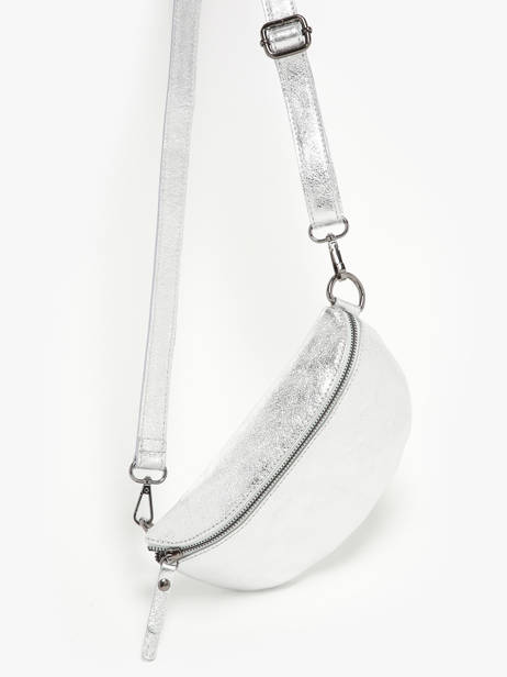 Heuptasje Nine Leder Milano Zilver nine NI19091N ander zicht 2