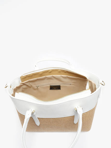 Handtas Capri Milano Wit capri CP23111 ander zicht 3