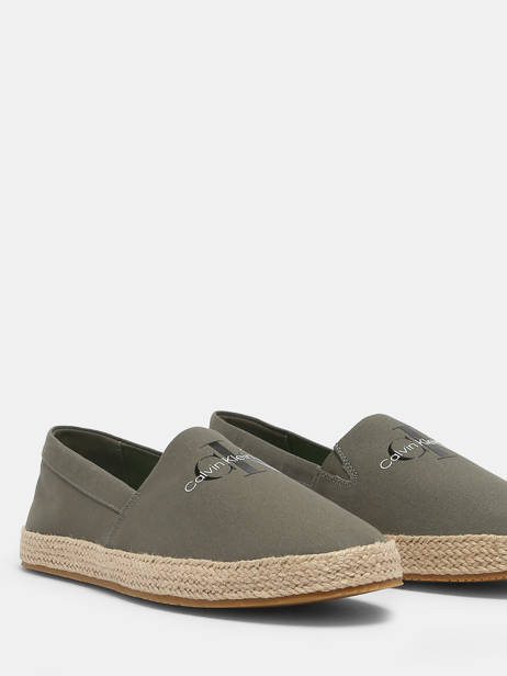 Espadrilles Calvin klein jeans Groen men 9350IH ander zicht 2