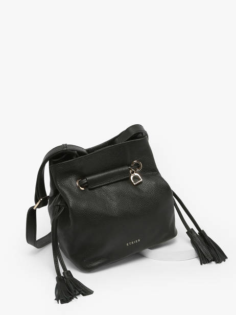 Bucket Bag S Tradition Leder Etrier Zwart tradition ETRA004S ander zicht 2