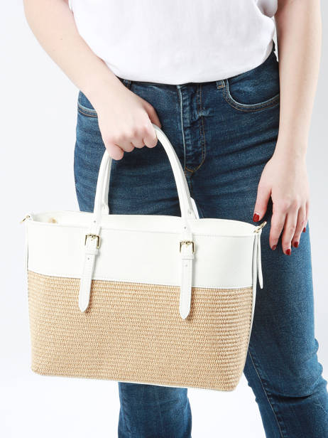 Handtas Capri Milano Wit capri CP23111 ander zicht 1