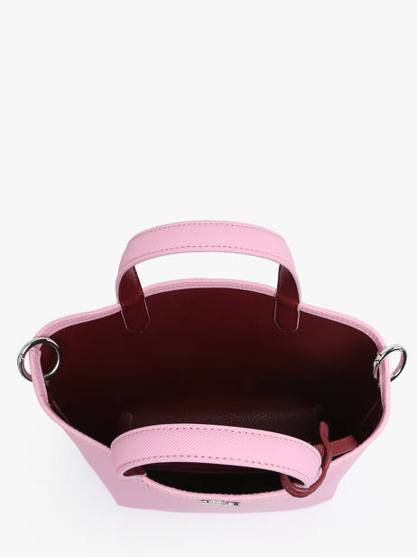 Schoudertas Anna Omkeerbaar Lacoste Roze anna NF2991AA ander zicht 4