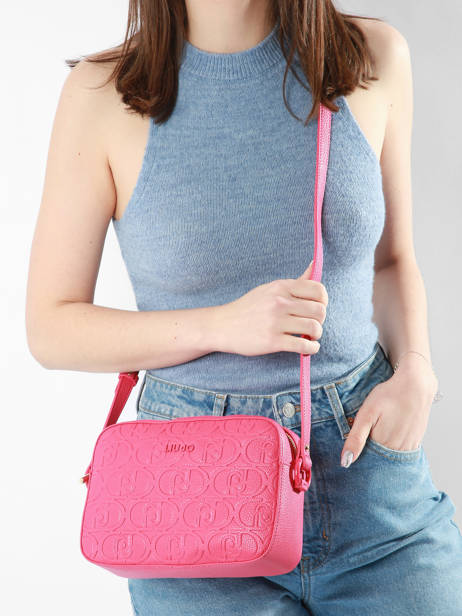 Cross Body Tas Manhattan Liu jo Roze manhattan AA4156 ander zicht 1