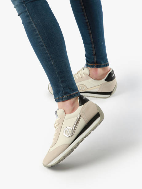 Sneakers City Run Jogger No name Beige women HRBK0401 ander zicht 2