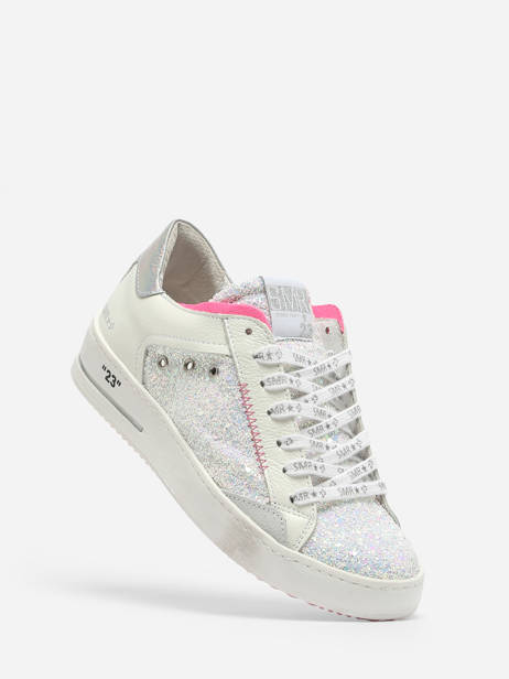 Sneakers Uit Leder Semerdjian Wit women HOV11574 ander zicht 1