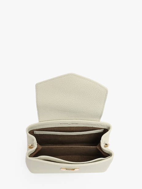 Cross Body Tas Poppy Leder Nathan baume Beige eden 2 ander zicht 3