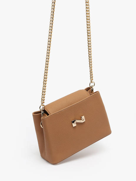 Cross Body Tas Poppy Leder Nathan baume Bruin eden 2 ander zicht 2