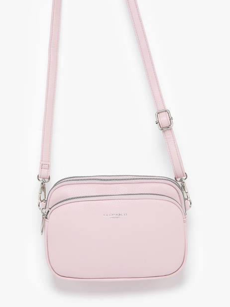 Cross Body Tas Grained Miniprix Roze grained F6993 ander zicht 2