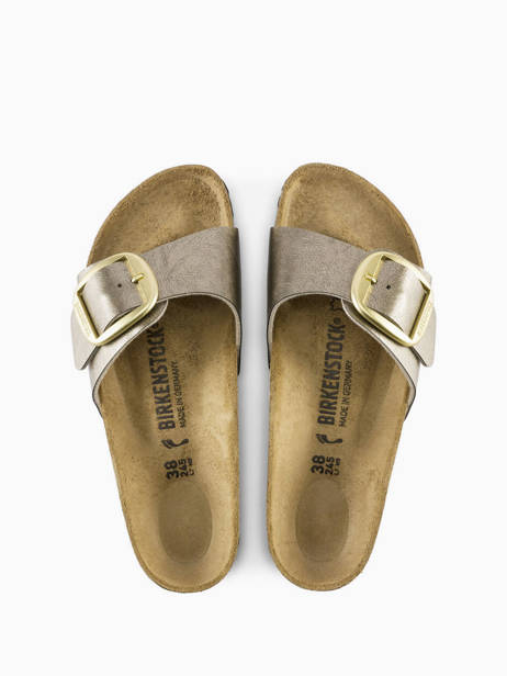 Slippers Birkenstock Goud women 1016237 ander zicht 3