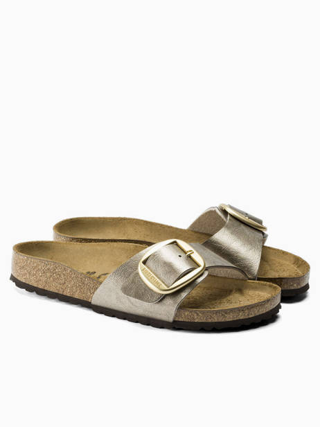 Slippers Birkenstock Goud women 1016237 ander zicht 4