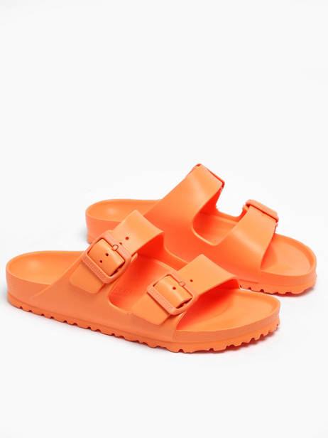 Slippers Birkenstock Oranje women 1025586 ander zicht 3