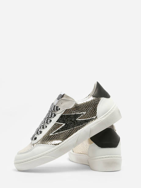 Sneakers Uit Leder Semerdjian Zwart women TAL11752 ander zicht 4