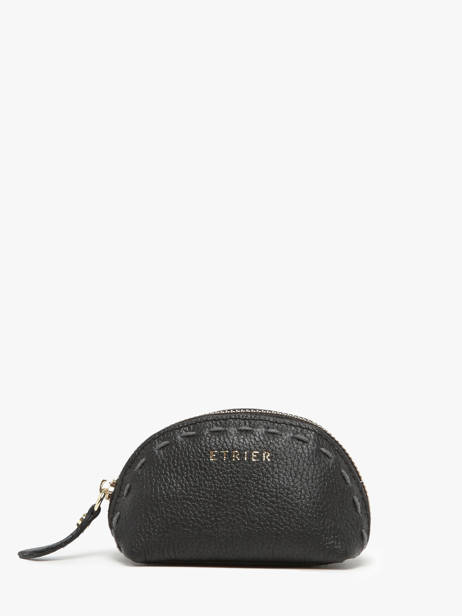 Portemonnee Tradition Leder Etrier Zwart tradition EHER92