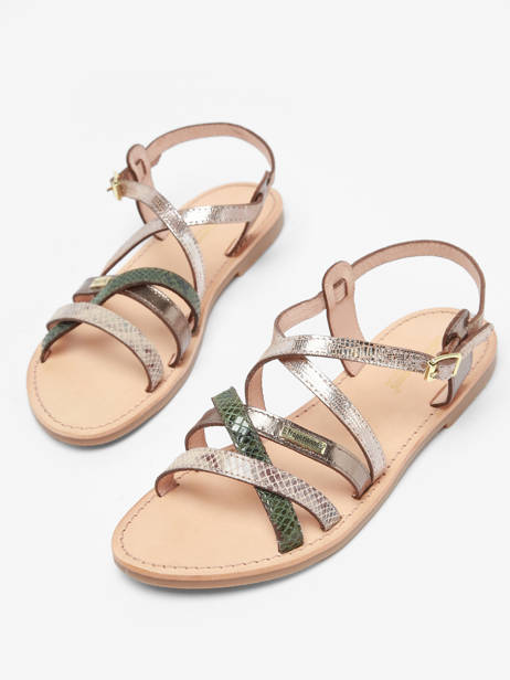 Sandalen Hapaxgum Uit Leder Les tropeziennes Groen women HAPAXGUM ander zicht 2