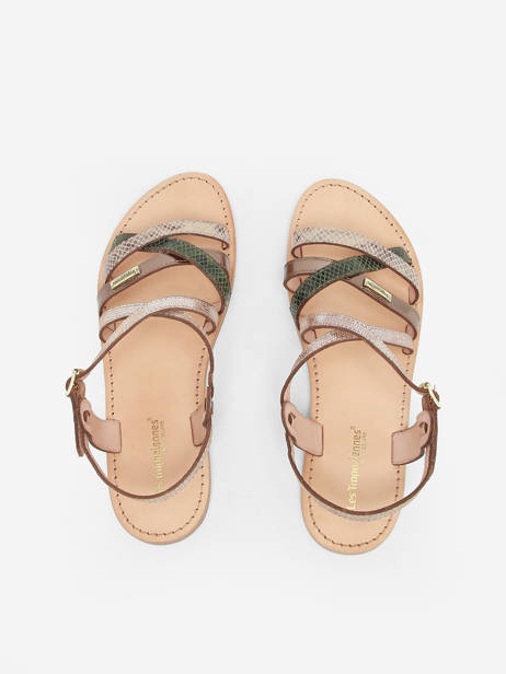 Sandalen Hapaxgum Uit Leder Les tropeziennes Groen women HAPAXGUM ander zicht 4