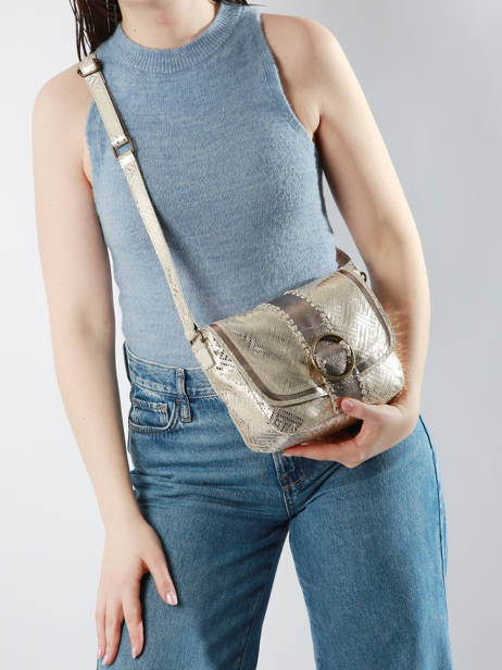 Cross Body Tas Molena Pieces Goud molena 17147915 ander zicht 1