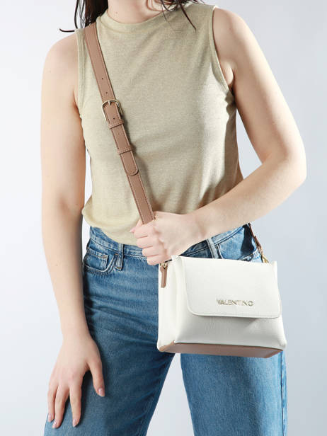 Cross Body Tas Alexia Valentino Wit alexia VBS5A806 ander zicht 1