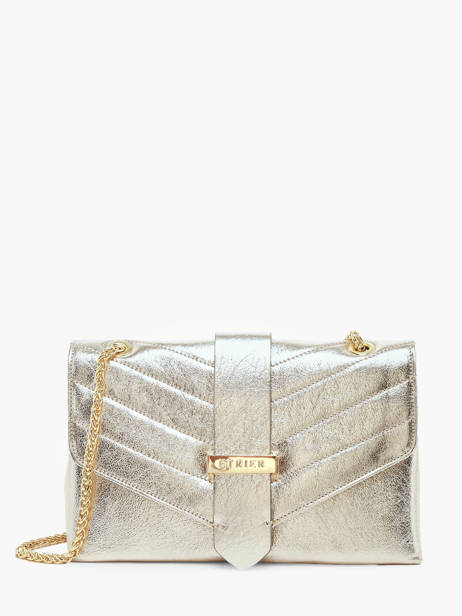 Cross Body Tas Jana Irise Leder Etrier Goud jana irise - EJIR002T