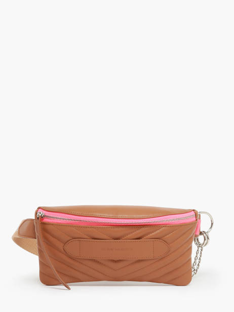 Belt Bag Coachella Quilted Leder Marie martens Bruin coachella VLQ