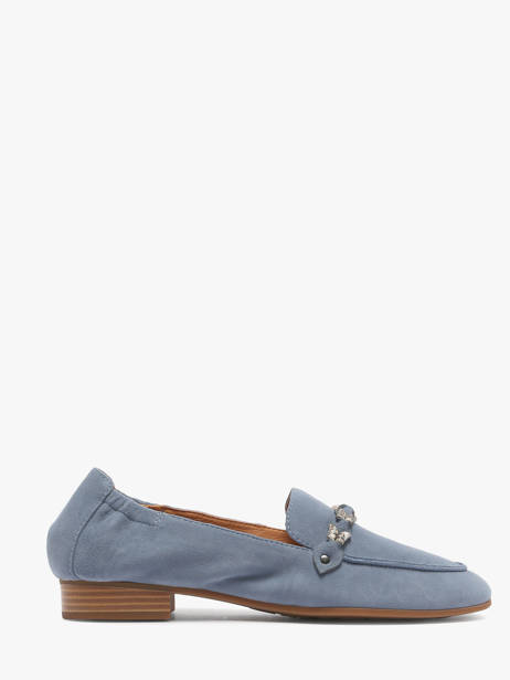 Mocassins Zanga Uit Leder Mam'zelle Blauw women 4154304