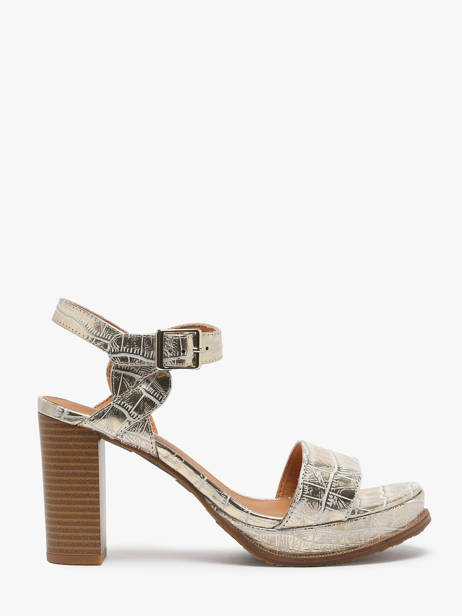 Sandalen Met Hak Jain Uit Leder Mam'zelle Goud accessoires CSG1H03