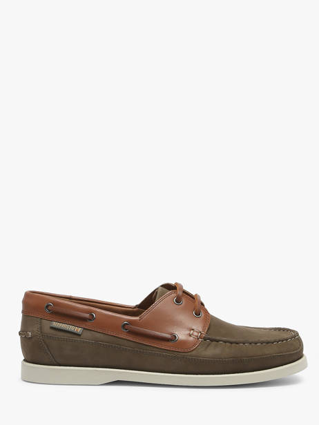 Bootschoenen Uit Leder Mephisto Groen men P5141490