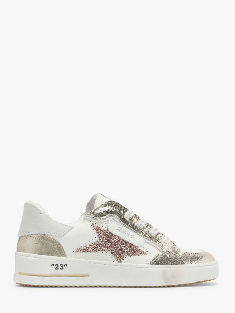 Sneakers Uit Leder Semerdjian Goud women ALE11813