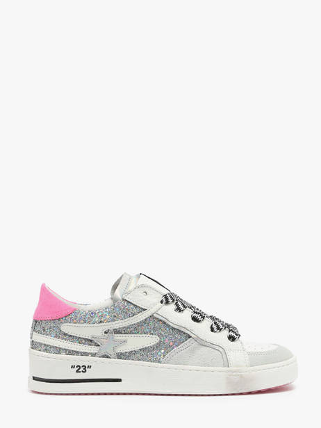 Sneakers Uit Leder Semerdjian Zilver women VAN11732