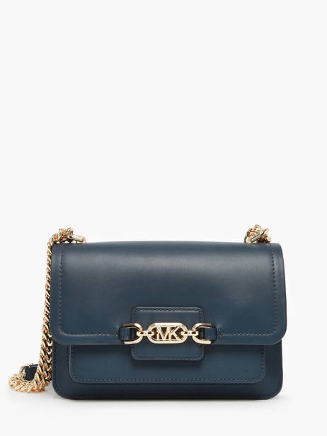 Cross Body Tas Heather Leder Michael kors Blauw heather S2G7HL3L