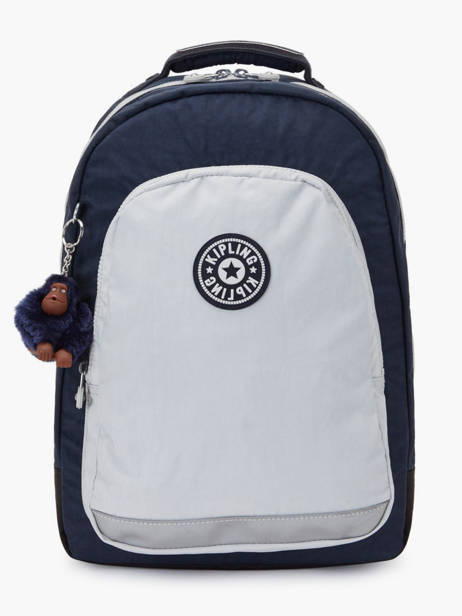 Rugzak Class Room 2 Compartimenten Kipling Blauw back to school / pbg PBGI4053