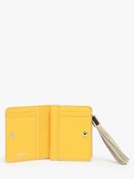 Portefeuille Premier Flirt Bicolore Leder Lancel Beige premier flirt A12856 ander zicht 1