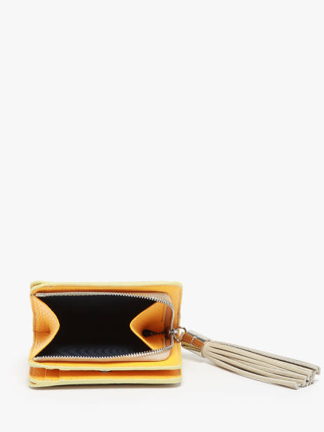 Portefeuille Premier Flirt Bicolore Leder Lancel Beige premier flirt A12856 ander zicht 2