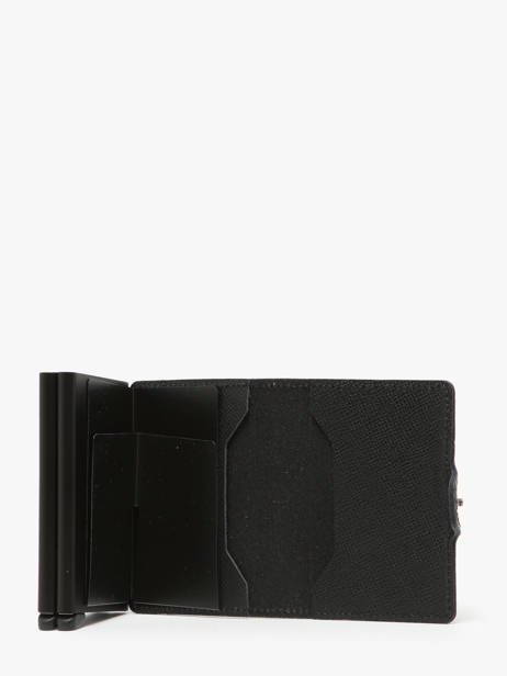 Kaarthouder Twin Wallet Crisp Leder Secrid Zwart crisple TC ander zicht 2