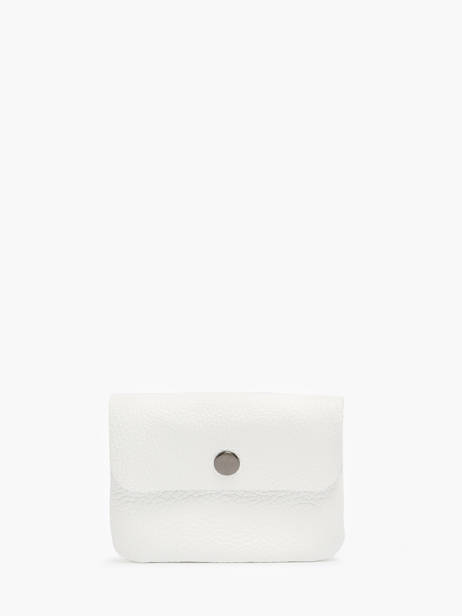 Portemonnee Caviar Leder Milano Wit caviar CA23092