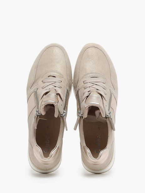 Sneakers Uit Leder Gabor Beige women 32 ander zicht 2