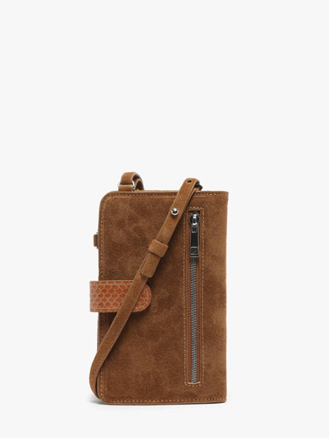 Telefoonetui Leder Great by sandie Beige new zack SNA ander zicht 5