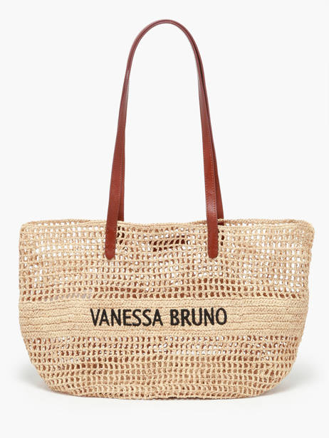 Handtas Cabas Raphia Vanessa bruno Beige cabas raphia 60V40468