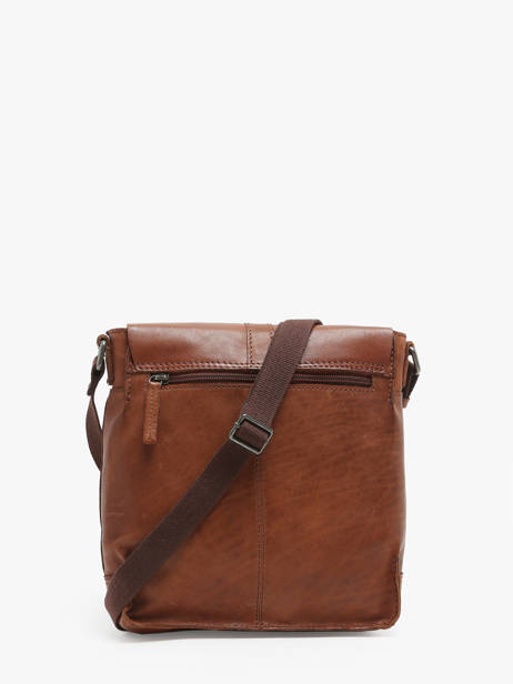 Cross Body Tas Basilic pepper Bruin traveler BTRA04 ander zicht 5