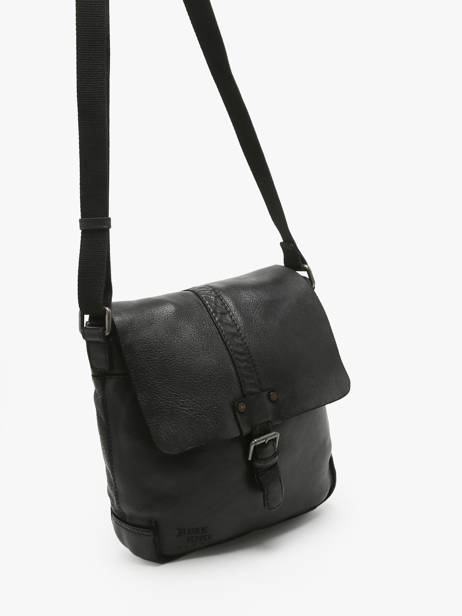 Cross Body Tas Basilic pepper Zwart traveler BTRA4A ander zicht 2