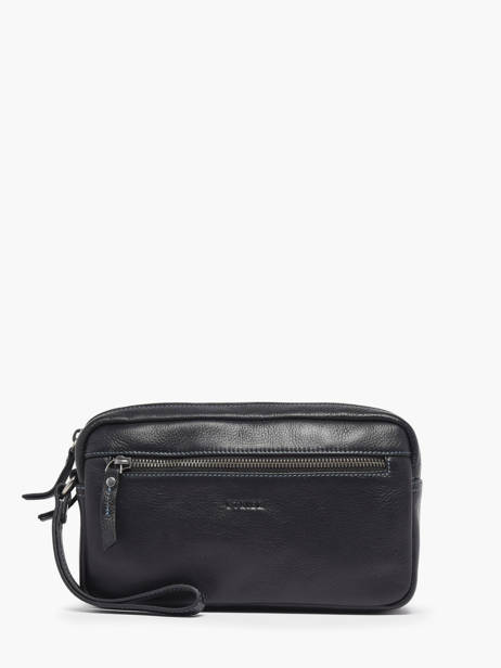 Herenpocket Foulonné Leder Etrier Zwart foulonne EFOU721S