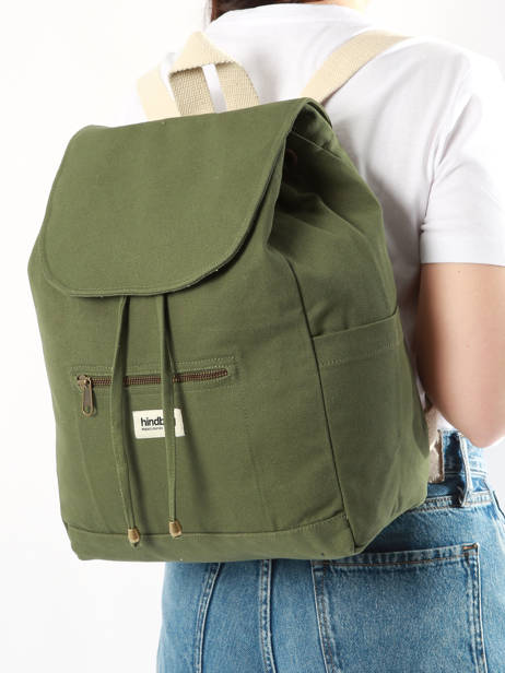 Rugzak Hindbag Groen best seller ELIOT ander zicht 1