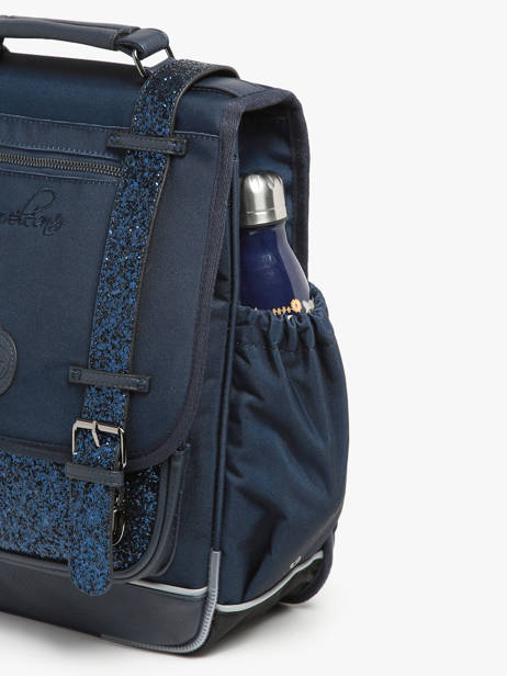 Rugzak Vintage Fantasy 2 Compartimenten Cameleon Blauw vintage fantasy SD39 ander zicht 5