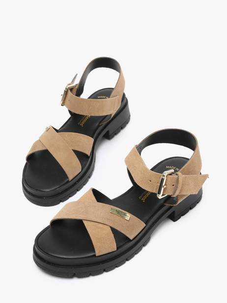 Sandalen Uit Leder Les tropeziennes Bruin women TIHASUED ander zicht 3