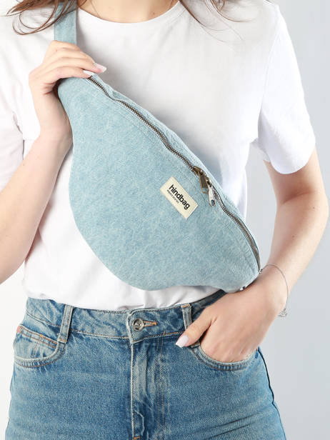 Heuptasje Sasha Denim Hindbag Blauw denim DE ander zicht 1