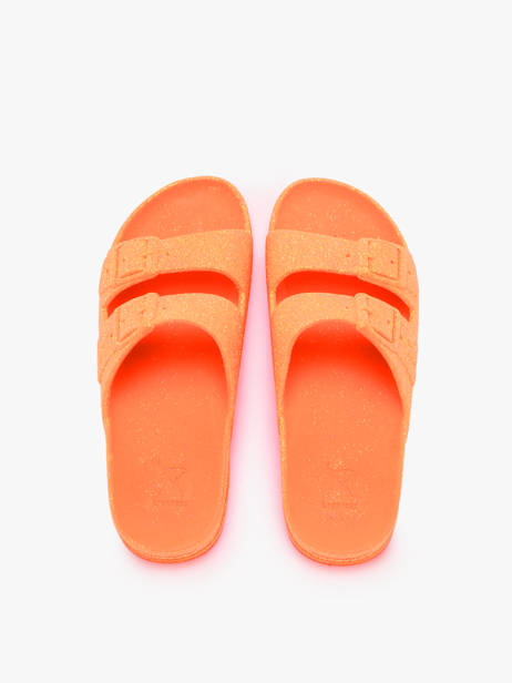 Slippers Cacatoes Oranje women NEON ander zicht 3