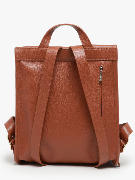 Longchamp Le foulonné Rugzak Bruin