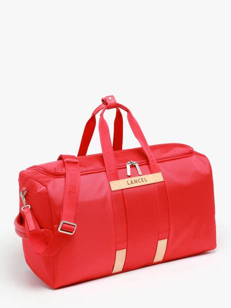 Weekendtas Néo Partance Polyester En Leder Lancel Rood neo partance A12974 ander zicht 1