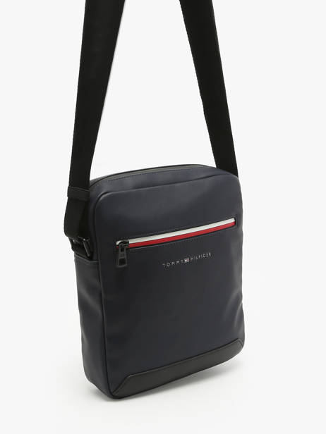 Cross Body Tas Tommy hilfiger Blauw essentiel AM12199 ander zicht 2