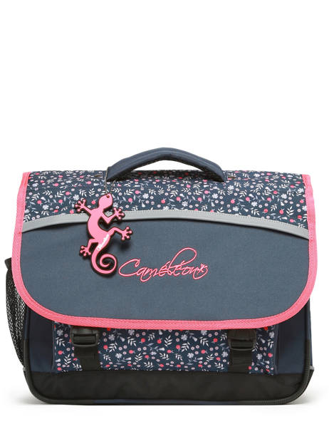 Boekentas Kind 2 Compartimenten Cameleon Roze actual CA38 ander zicht 6