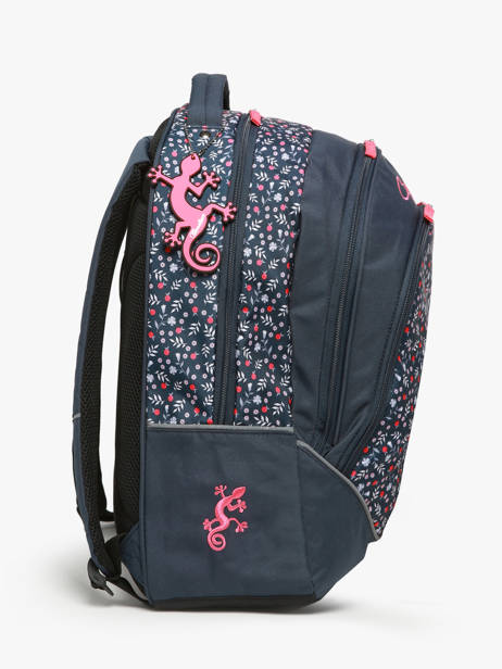 Rugzak 2 Compartimenten Cameleon Roze actual SD45 ander zicht 2